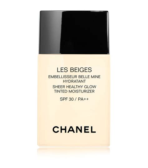 chanel les beiges sheer healthy glow tinted moisturizer kopen|Chanel Les Beiges colour chart.